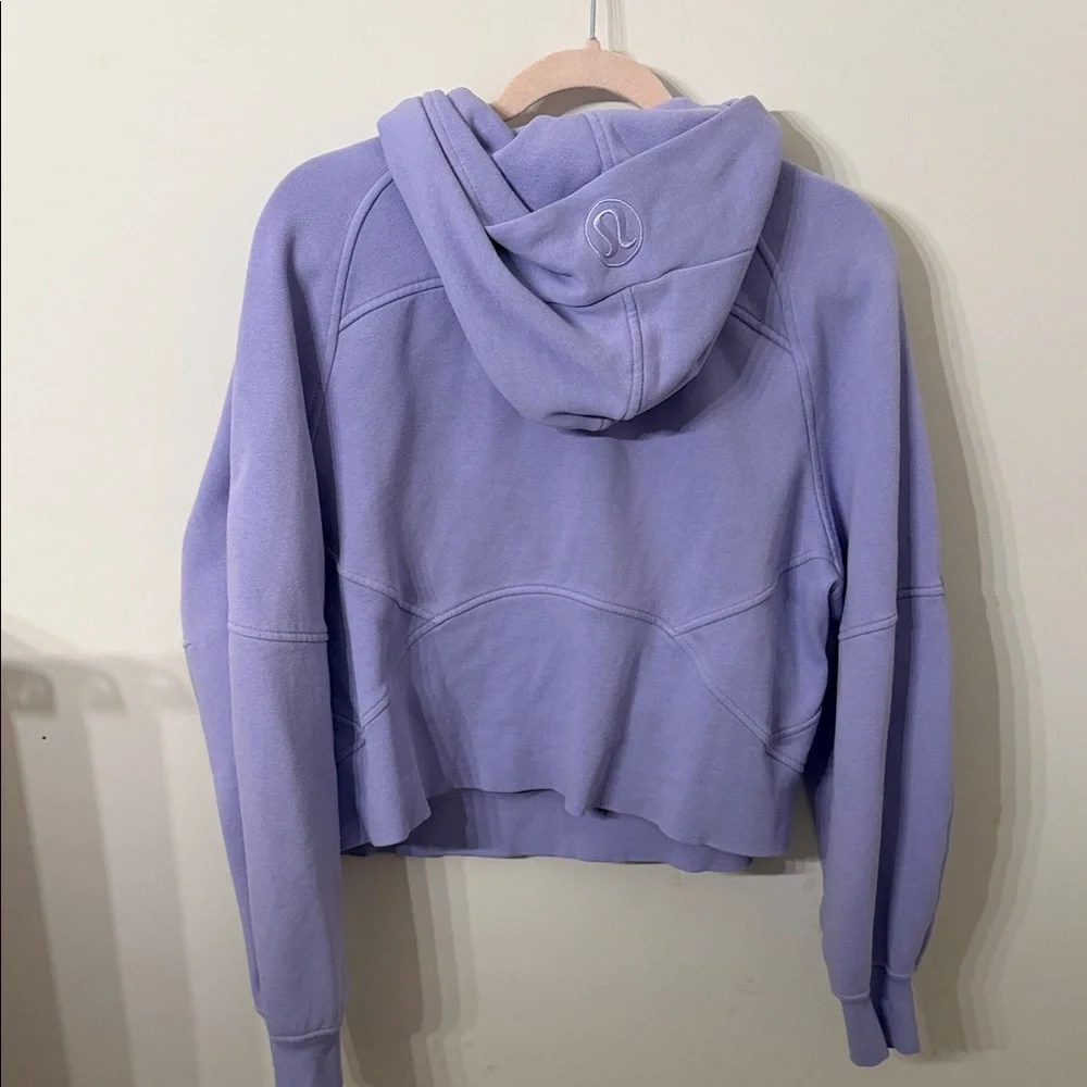 Lululemon Scuba Oversized Half-Zip Hoodie size M/L lilac smoke